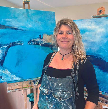 Torch Theatre’s artist for April, Rosalyn Siân Evans