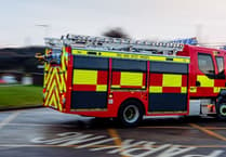 Firefighters use 1,000 litres of foam to extinguish fire near Milford Haven
