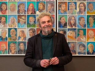 Portrait showcase at St Davids hotel