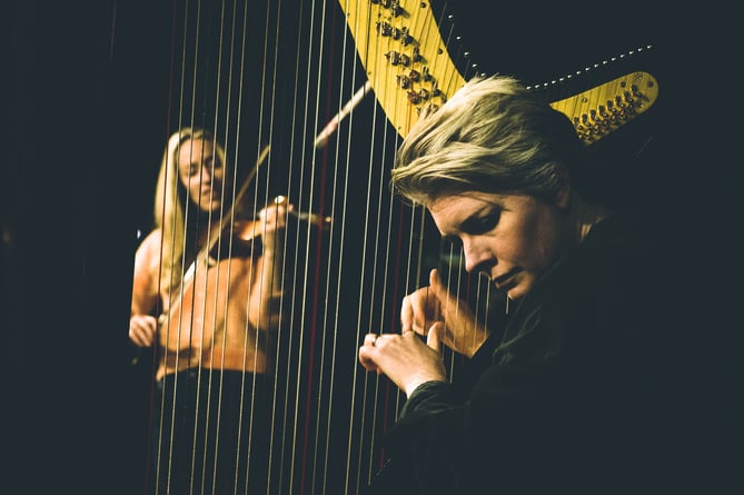 Welsh Harpist Catrin Finch and Ireland's fiddle virtuoso Aoife Ní Bhriain