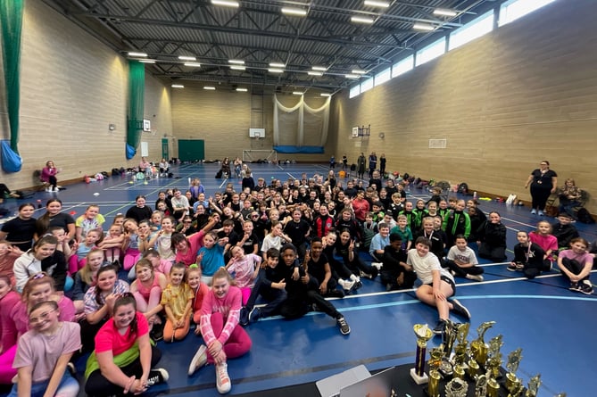 Primary Schools dance competitors