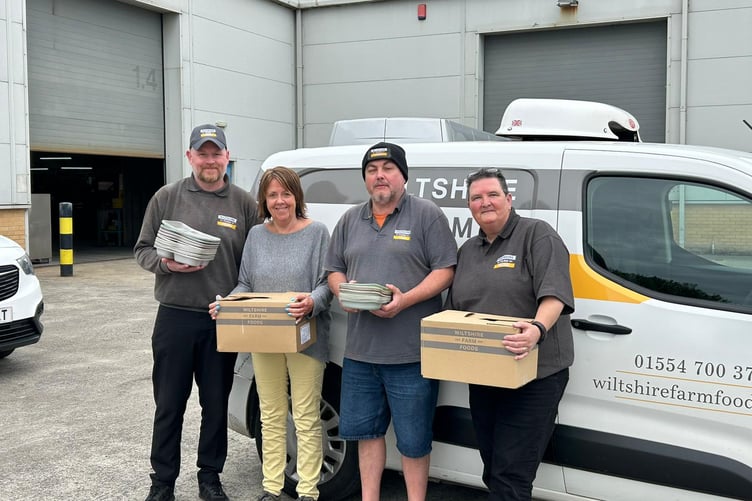 Wiltshire Farm Foods Carmarthen team