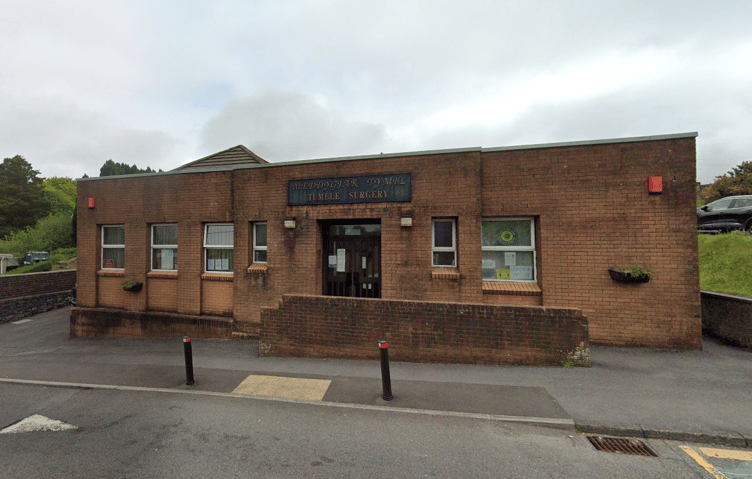 Tumble Surgery in Carmarthenshire is now closed, with patients being seen at Cross Hands Health Centre