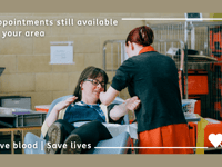 Over 400 blood donation appointments available in Pembrokeshire