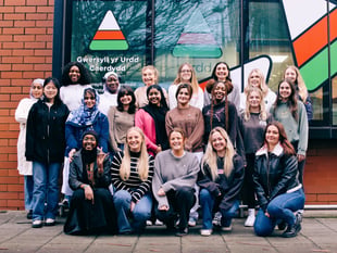 Young women of Wales raise their voices for Peace
