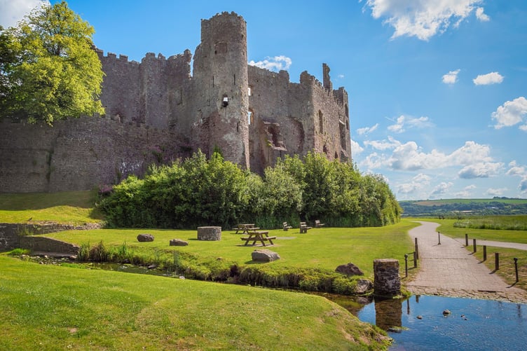 View of the castle from the river bank
Laugharne Castle
Cadw Sites
SAMN: CM003
NGR: SN302107
Carmarthenshire
South
Castles
Medieval
Defence
Historic Sites
Reference
Marketing