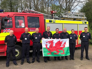 PHOTO REEL: Wales Service in largest ever UK Fire and Rescue convoy