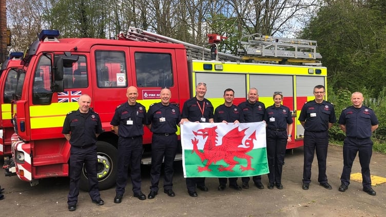 Mid & West Wales Fire & Rescue Service - Ukraine Convoy
