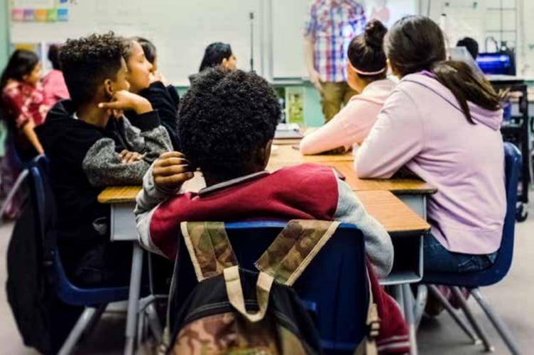 Gypsy, Roma and Traveller children in class