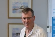 Mike Brew at Tenby Museum