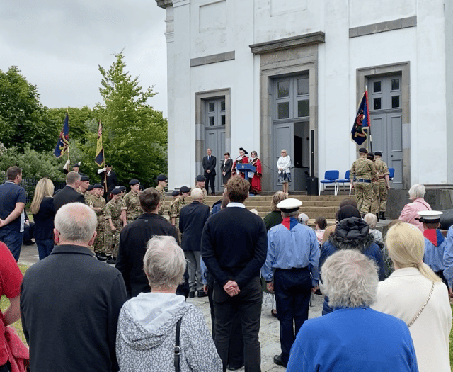 Great turnout for Pembroke Dock Armed Forces Day celebrations