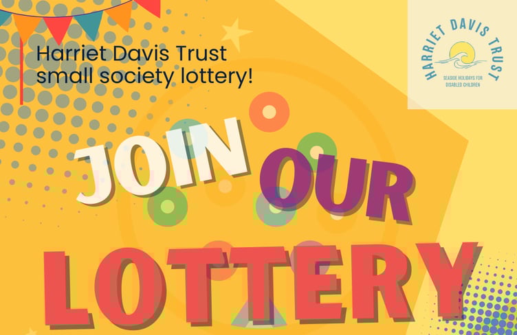 Harriet Davis Trust Tenby Lottery flyer