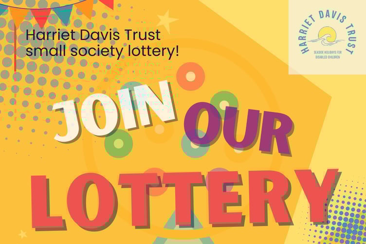Harriet Davis Trust Tenby Lottery flyer