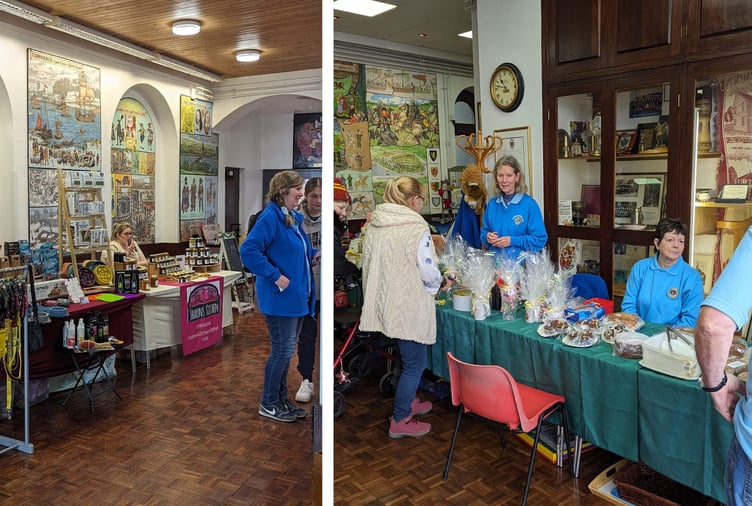 Scenes from a previous Lions Club Craft Fair at Pembroke