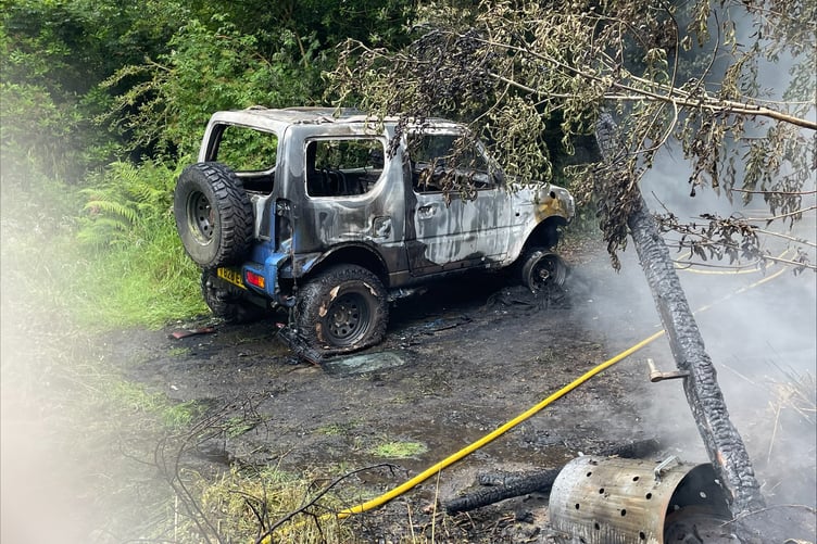 Eglwyswrw Barn Fire