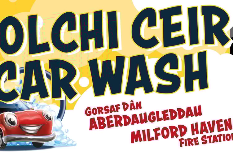 Milford Haven Fire Station Car Wash poster