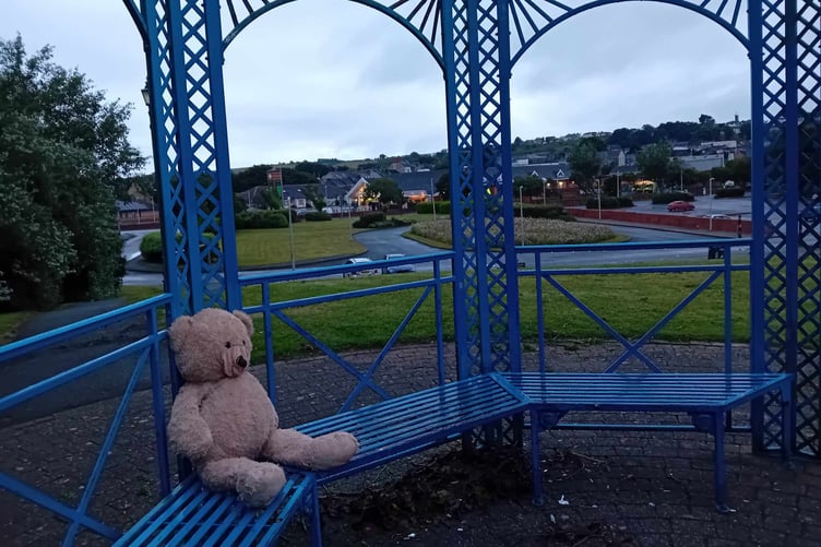 ‘Teddy Ed’ at Pembroke Dock bandstand