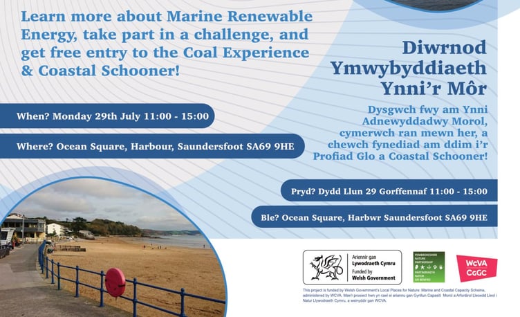 Marine Energy Awareness Day poster