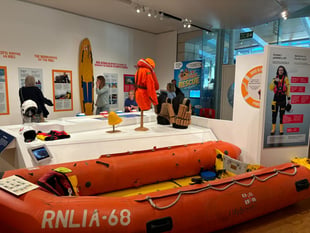 Little and Broad Haven lifeboat crew assists with landmark exhibition