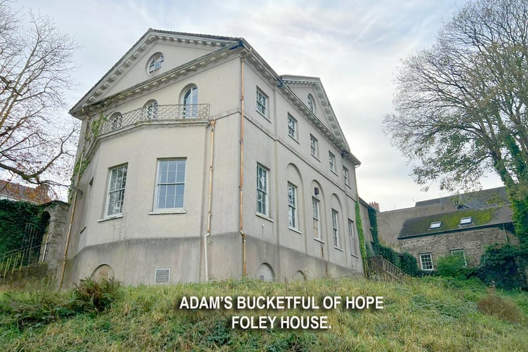 Adam’s Bucketful of Hope - Foley House