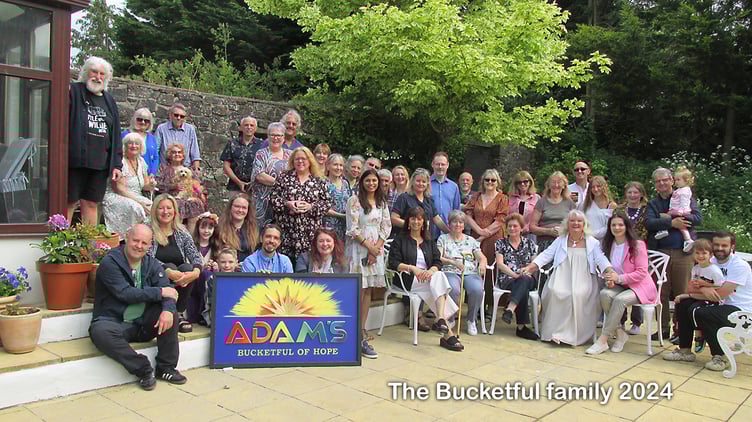 The Adam’s Bucketful of Hope family 2024