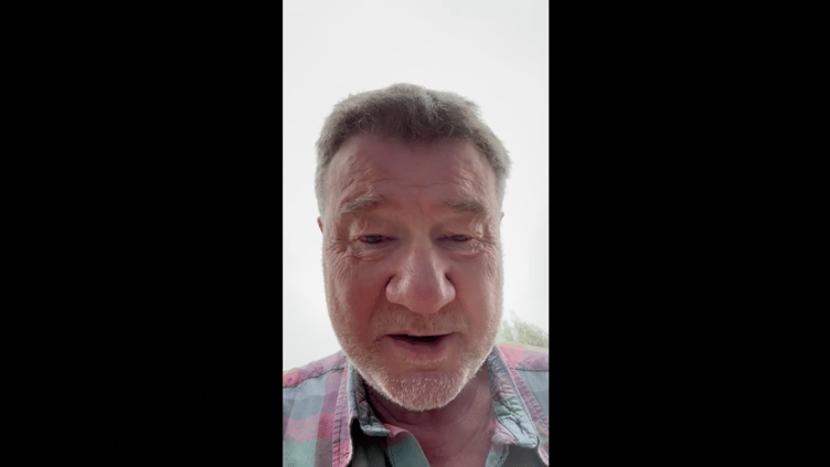 Penderyn Distillery chairman Nigel Short