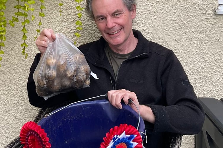 Laurence Mathias Champion, the St Florence Great Potato Challenge