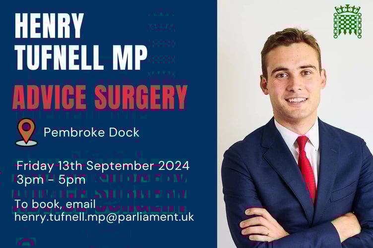 Henry Tufnell Advice Surgery