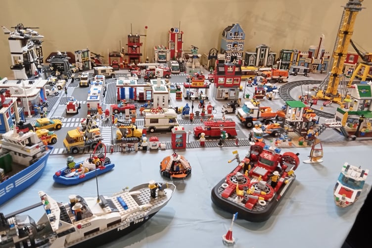 Lego exhibition at St Johns Church, Tenby