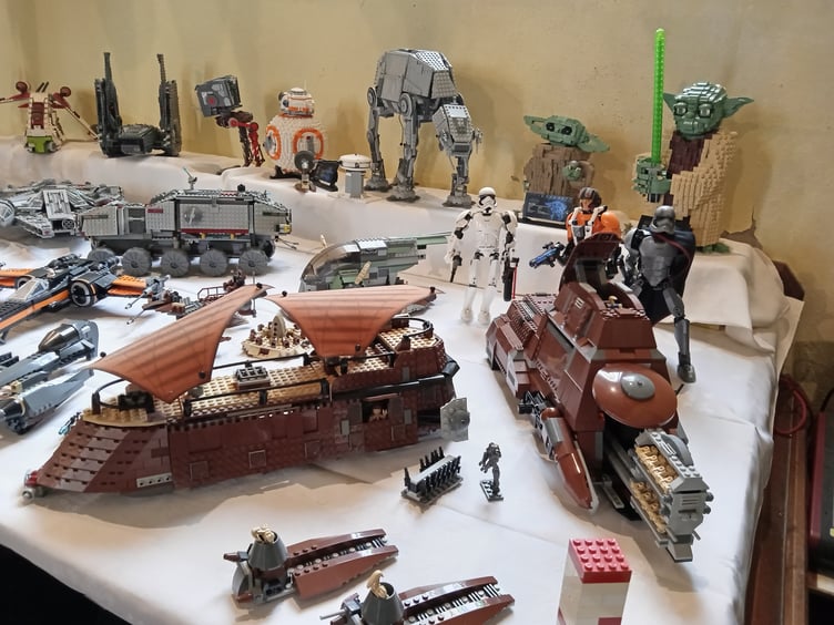 Lego exhibition at St Johns Church, Tenby