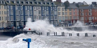 Flood alert issued along Cardigan Bay coastline