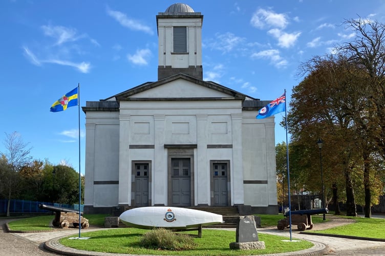The volunteer-run Pembroke Dock Heritage Centre is housed in the former dockyard chapel.