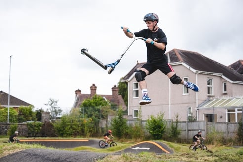 Pump track, Llandeilo