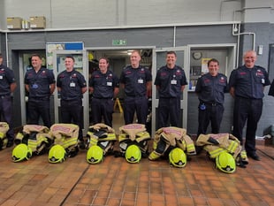 Pembrokeshire firefighter Euros retires after 45 years of service