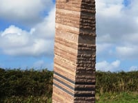 Pembrokeshire village installs newly commissioned War Memorial