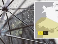 Heavy rain warning for west Wales