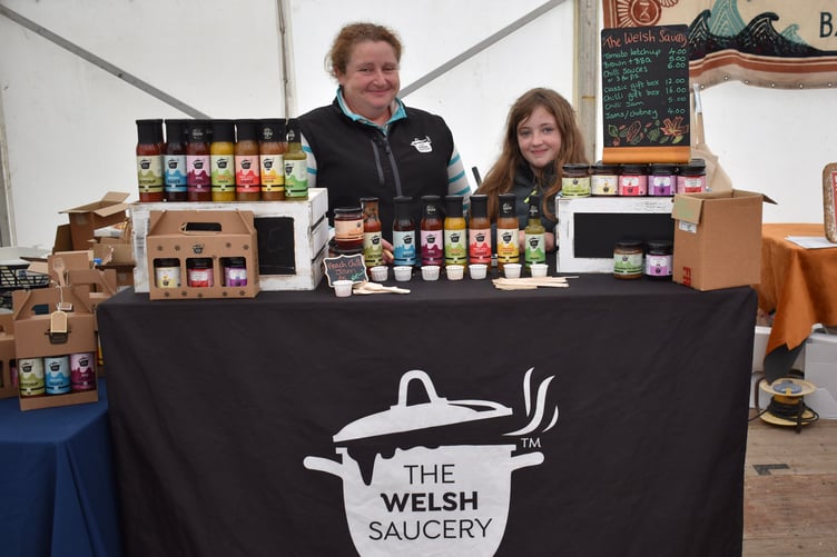 The Welsh Saucery at Narberth Food Festival 2023