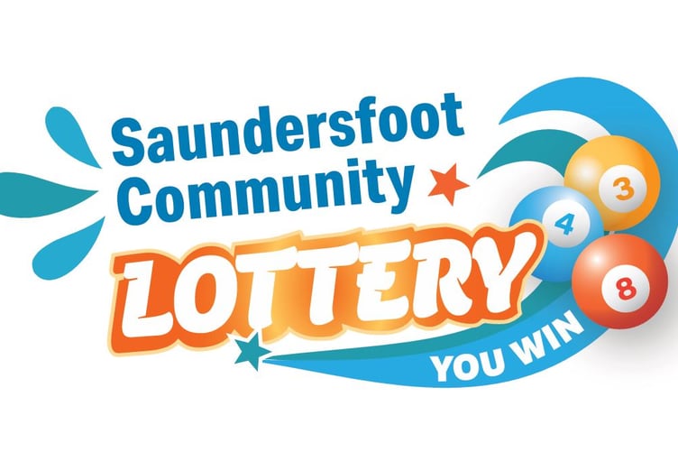 Saundersfoot Community Lottery logo