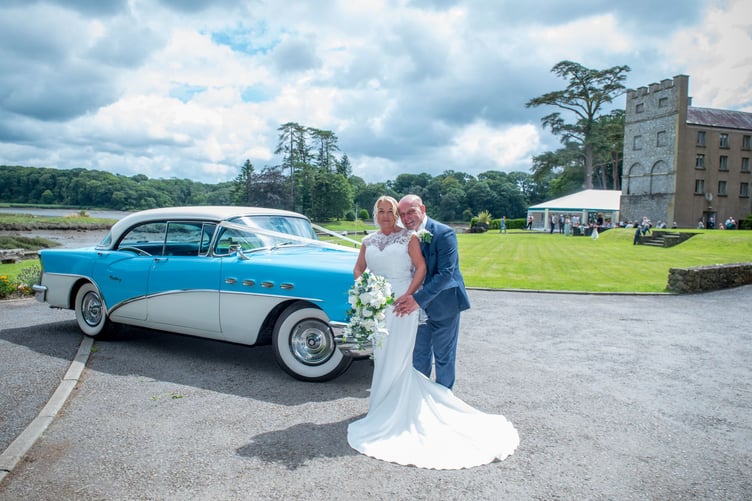 Tammie and Simon wedding transport