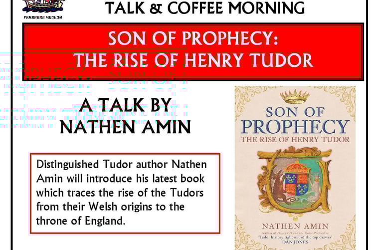 Pembroke & Monkton Local History Society present a talk by Nathan Amin on November 2.