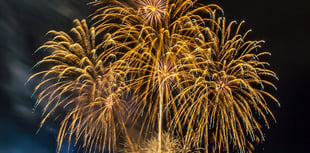 Breathtaking fireworks display at Milford Haven