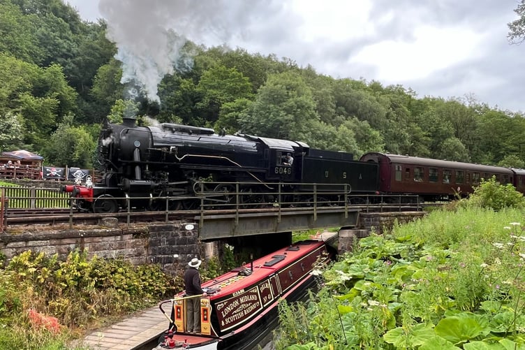 People's Choice Award Winner - True LMS Locomotive Colours by Julie Fletcher
