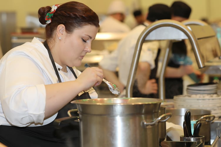 Welsh Culinary Association National Chef of Wales Competition at the ICC Wales.
Picture by Phil Blagg Photography.
PB004-2024