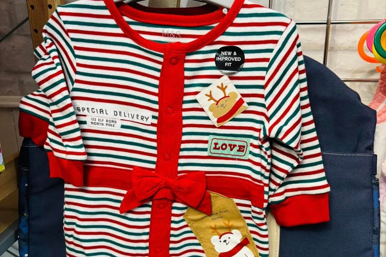 Christmas clothing at Baby Mania