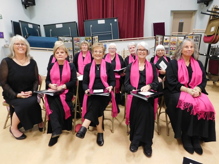 Sing for Joy ladies’ choir, Pembrokeshire