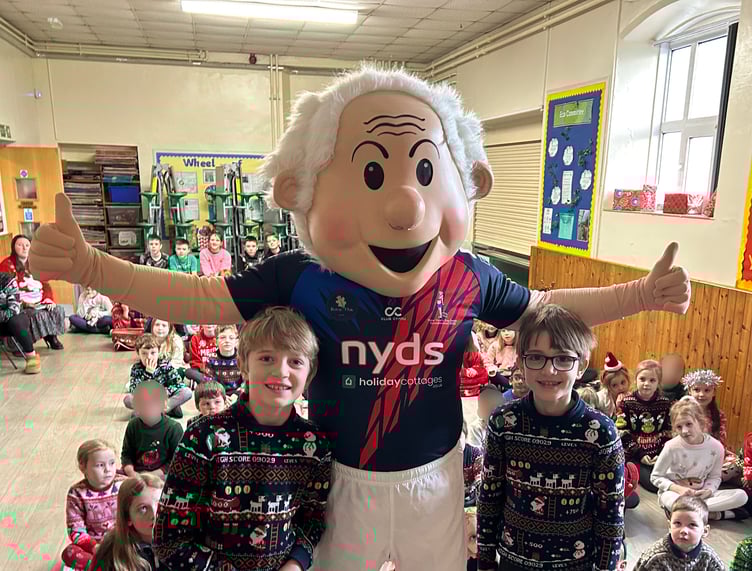 Charlie Shivers Visits Templeton School