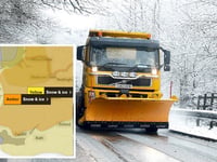 Snow warning upgraded to amber
