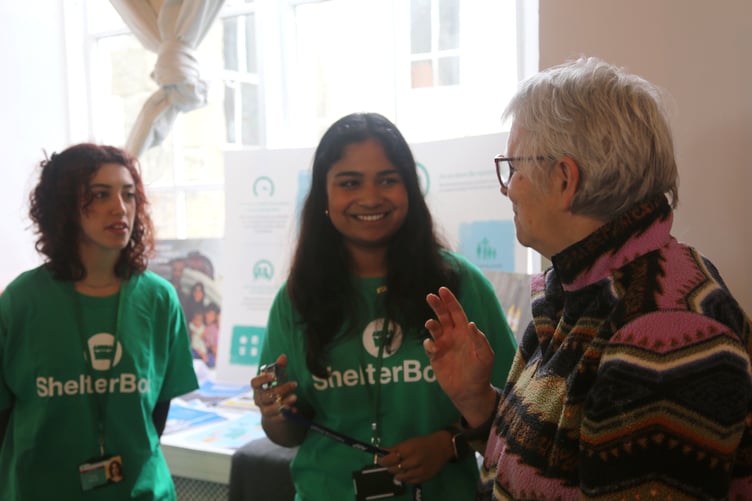 ShelterBox volunteers