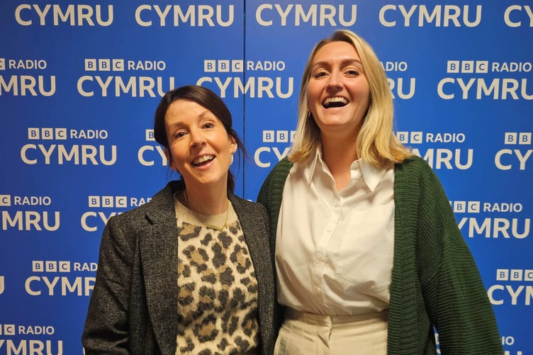 Colleen Ramsey with guest Rachael Solomon, of Eden