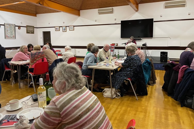 Quiz night and buffet